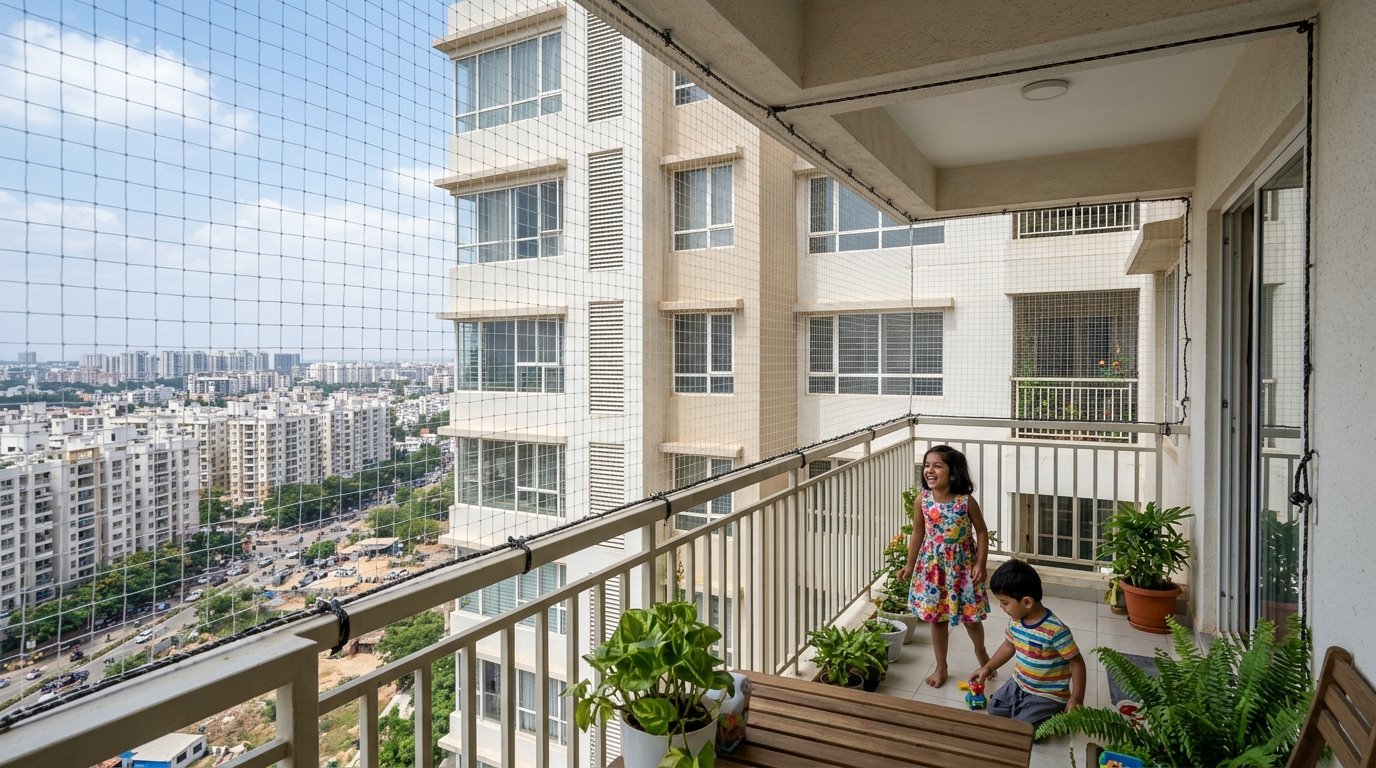 Balcony Safety Nets Bengaluru